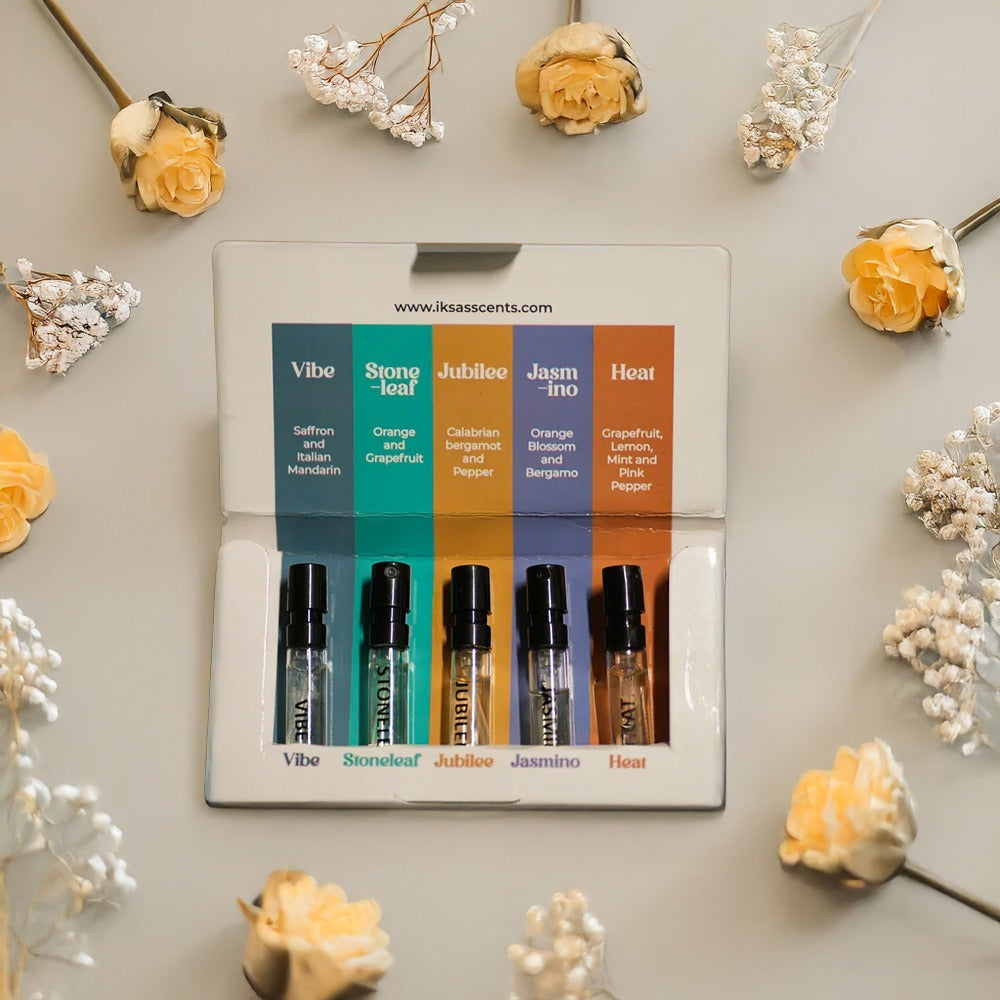 Iksas Scent Tester Pack – Discover Your Signature Fragrance